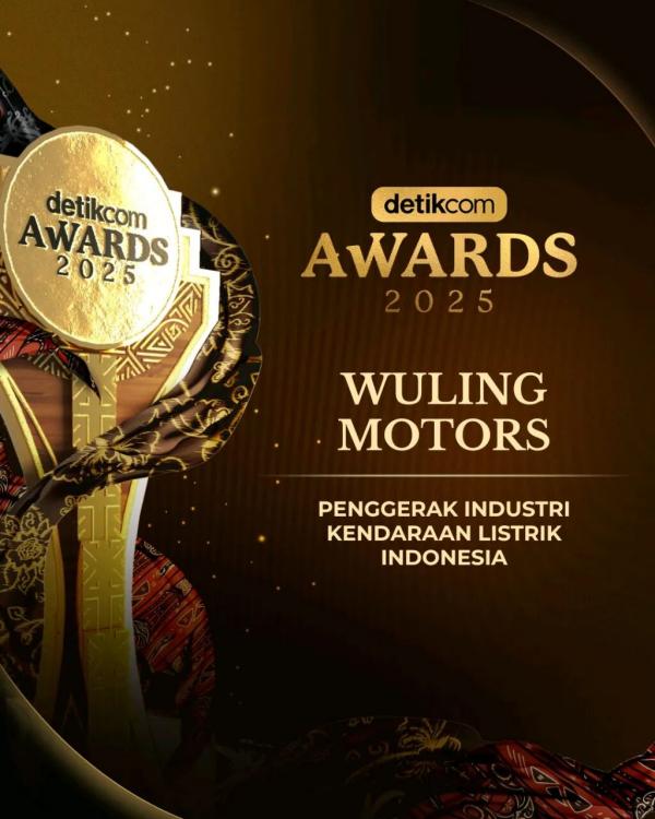 Wuling Indonesia nommée « Entreprise leader de l'industrie indonésienne des véhicules électriques en 2025 »